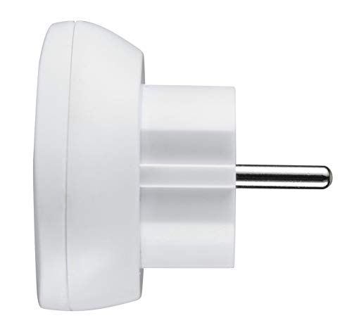 Electraline 70058 Adaptador de Viaje UK a tus enchufes de Francia/Europa, blanco Electraline 70058 Adaptador de Viaje UK a tus enchufes de Francia/Europa, blanco