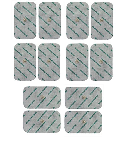 Electrodos Para TENS EMS Electroterapia Grande TENS Electrodos x 12 Para Beurer Sanitas EM40 EM41 EM80 Electrodos Para TENS EMS Electroterapia Grande TENS Electrodos x 12 Para Beurer Sanitas EM40 EM41 EM80