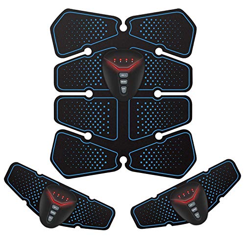 Electroestimulador Muscular Abdominales,Estimulador Muscular con USB Recargable,Maquina Abdominales Electrica para Hombre y Mujer,EMS Gimnasia Pasiva para Abdomen+Brazo+Piernas en Casa(6 Modes) Electroestimulador Muscular Abdominales,Estimulador Muscular con USB Recargable,Maquina Abdominales Electrica para Hombre y Mujer,EMS Gimnasia Pasiva para Abdomen+Brazo+Piernas en Casa(6 Modes)