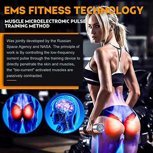 Electroestimulador Muscular Gluteos,EMS Gluteos Estimulador de Glúteos Herramientas Nalgas HipTrainer para la Cadera,Estimulador Muscular Ejercitar Gluteos, Hombre y Mujer