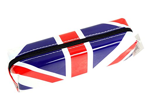 Elegante, moderno Reino Unido estuche, bandera de Inglaterra recuerdo cobrable real! Escuela aula cremallera/Speicher estudiante Souvenir/memoria! Distinctive, divertido Reino Unido/bandera británica cobrable, estuche portátil! Londres inolvidable RECUERD