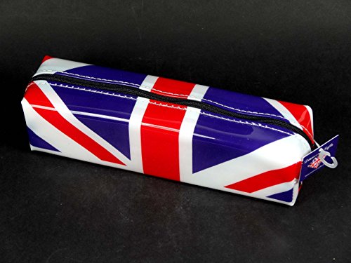 Elegante, moderno Reino Unido estuche, bandera de Inglaterra recuerdo cobrable real! Escuela aula cremallera/Speicher estudiante Souvenir/memoria! Distinctive, divertido Reino Unido/bandera británica cobrable, estuche portátil! Londres inolvidable RECUERD