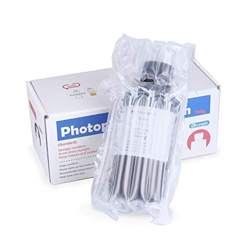 ELEGOO LCD UV 405nm ABS-Like 3D Resina Rápida para LCD Impresora 3D 500g Fotopolímero Resina Blanco ELEGOO LCD UV 405nm ABS-Like 3D Resina Rápida para LCD Impresora 3D 500g Fotopolímero Resina Blanco