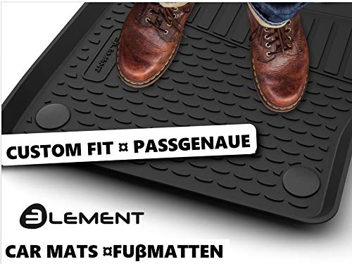Element EXP.NLC.24.06.210 Alfombrillas Interior de Coche a Medida TPE Jeep Wrangler 4 Doors, 2007-2018 4pcs, Negro Element EXP.NLC.24.06.210 Alfombrillas Interior de Coche a Medida TPE Jeep Wrangler 4 Doors, 2007-2018 4pcs, Negro