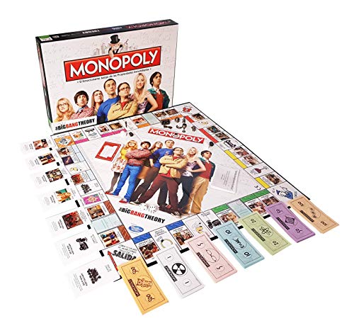 Eleven Force Monopoly The Big Bang Theory (Edición en Castellano), multicolor