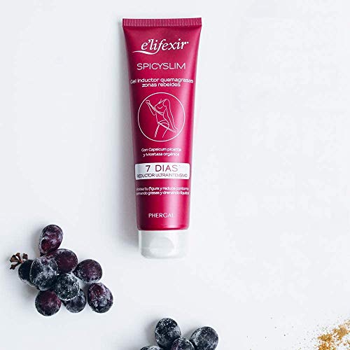 Elifexir - Gel Inductor Spicyslim | Crema Reductora Extrema | Combate Grasa Localizada | Zonas Rebeldes | Resultados Visibles en 7 Días | Mostaza Orgánica y Capsicum Picante - 150ml Elifexir - Gel Inductor Spicyslim | Crema Reductora Extrema | Combate Grasa Localizada | Zonas Rebeldes | Resultados Visibles en 7 Días | Mostaza Orgánica y Capsicum Picante - 150ml