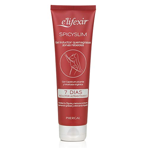 Elifexir - Gel Inductor Spicyslim | Crema Reductora Extrema | Combate Grasa Localizada | Zonas Rebeldes | Resultados Visibles en 7 Días | Mostaza Orgánica y Capsicum Picante - 150ml Elifexir - Gel Inductor Spicyslim | Crema Reductora Extrema | Combate Grasa Localizada | Zonas Rebeldes | Resultados Visibles en 7 Días | Mostaza Orgánica y Capsicum Picante - 150ml