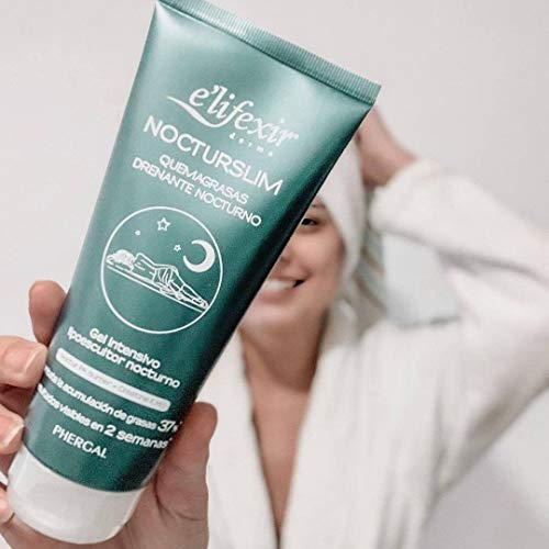 Elifexir Nocturslim - Gel Intensivo Lipoescultor Noche, Crema Reafirmante Extreme, Crema Drenante Retención de Líquidos, Producto Corporal Termigenico, Resultados Visibles en 2 Semanas - 200 ml Elifexir Nocturslim - Gel Intensivo Lipoescultor Noche, Crema Reafirmante Extreme, Crema Drenante Retención de Líquidos, Producto Corporal Termigenico, Resultados Visibles en 2 Semanas - 200 ml