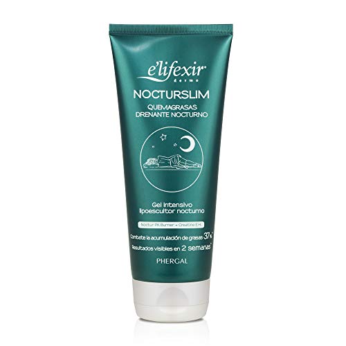 Elifexir Nocturslim - Gel Intensivo Lipoescultor Noche, Crema Reafirmante Extreme, Crema Drenante Retención de Líquidos, Producto Corporal Termigenico, Resultados Visibles en 2 Semanas - 200 ml Elifexir Nocturslim - Gel Intensivo Lipoescultor Noche, Crema Reafirmante Extreme, Crema Drenante Retención de Líquidos, Producto Corporal Termigenico, Resultados Visibles en 2 Semanas - 200 ml