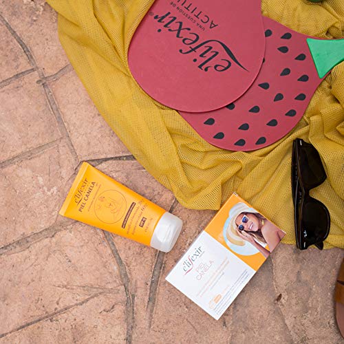 Elifexir Piel Canela - Gel Bronceador |Acelerador del Bronceado | Bronceado Intenso y Duradero | Ilumina tu Piel | Monoï de Tahiti | Creatina y Manteca de Karité| Protector Solar SPF15 - 150 ml Elifexir Piel Canela - Gel Bronceador |Acelerador del Bronceado | Bronceado Intenso y Duradero | Ilumina tu Piel | Monoï de Tahiti | Creatina y Manteca de Karité| Protector Solar SPF15 - 150 ml