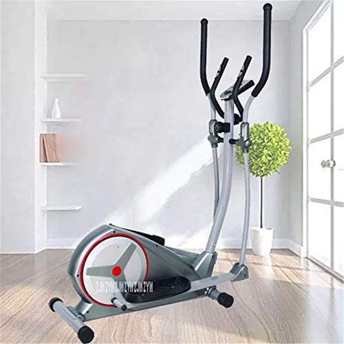 Elípticas Máquina del entrenador Elíptico 8 Gear Bike Fitness Dynamic Bicycle Indoor-Cycling Spinning Ejercicio Bicicleta Cinta de correr Gimnasio En Casa ( Color : Gris , Size : 120*62*165CM )