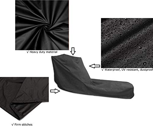ELR Cubierta para máquina de remo, cubierta protectora para equipo de fitness y cubierta de tela impermeable a prueba de polvo para uso en interiores y exteriores ELR Cubierta para máquina de remo, cubierta protectora para equipo de fitness y cubierta de tela impermeable a prueba de polvo para uso en interiores y exteriores