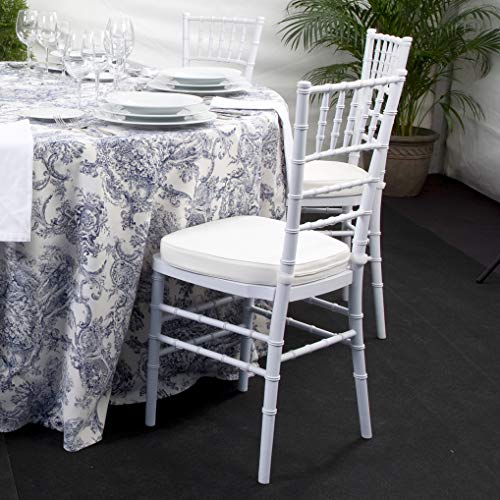 EME 4 Sillas Modelo Chiavari o Tiffany en Color Blanco. Incluye 4 sillas y 4 Cojines. Elegantes para Eventos, apilables y Muy Resistentes. EME 4 Sillas Modelo Chiavari o Tiffany en Color Blanco. Incluye 4 sillas y 4 Cojines. Elegantes para Eventos, apilables y Muy Resistentes.