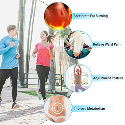 Emooqi Faja Reductora Adelgazante,Waist Trimmer Faja Acelerar la Pérdida de Peso,la Quema de Grasas,Efecto Sauna,Hombre/Mujer de Ajustable Transpirable Neopreno Cinturón Emooqi Faja Reductora Adelgazante,Waist Trimmer Faja Acelerar la Pérdida de Peso,la Quema de Grasas,Efecto Sauna,Hombre/Mujer de Ajustable Transpirable Neopreno Cinturón