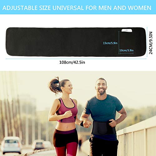 Emooqi Faja Reductora Adelgazante,Waist Trimmer Faja Acelerar la Pérdida de Peso,la Quema de Grasas,Efecto Sauna,Hombre/Mujer de Ajustable Transpirable Neopreno Cinturón Emooqi Faja Reductora Adelgazante,Waist Trimmer Faja Acelerar la Pérdida de Peso,la Quema de Grasas,Efecto Sauna,Hombre/Mujer de Ajustable Transpirable Neopreno Cinturón