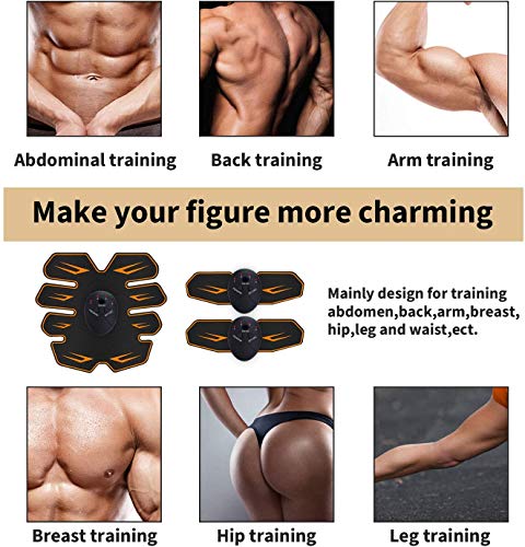 EMS Electroestimulador Muscular Abdominales, EMS Estimulador, Abdomen/Brazo/Piernas Entrenador Muscular ,Body Fitness para Mujeres y Hombre EMS Electroestimulador Muscular Abdominales, EMS Estimulador, Abdomen/Brazo/Piernas Entrenador Muscular ,Body Fitness para Mujeres y Hombre