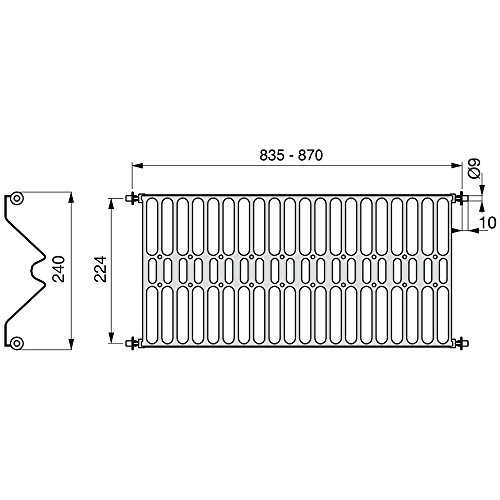 EMUCA - Escurridor de Platos y Vasos de Acero Inoxidable para Muebles de Cocina de Ancho 90 cm EMUCA - Escurridor de Platos y Vasos de Acero Inoxidable para Muebles de Cocina de Ancho 90 cm