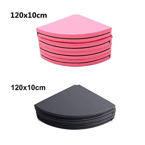 En La Sala De La PU Pole Dance Mat, Antideslizante Yoga De La Aptitud Mats, Redondo Impermeable Espesado Danza Colchoneta De Ejercicio Plegable De Seguridad Gimnasio Mat,Negro En La Sala De La PU Pole Dance Mat, Antideslizante Yoga De La Aptitud Mats, Redondo Impermeable Espesado Danza Colchoneta De Ejercicio Plegable De Seguridad Gimnasio Mat,Negro