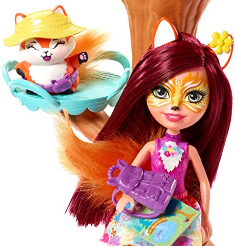 Enchantimals - Muñeca Felicity Fox con mascota Flix en jardín divertido - (Mattel FRH45) Enchantimals - Muñeca Felicity Fox con mascota Flix en jardín divertido - (Mattel FRH45)