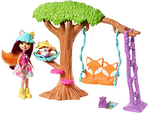 Enchantimals - Muñeca Felicity Fox con mascota Flix en jardín divertido - (Mattel FRH45) Enchantimals - Muñeca Felicity Fox con mascota Flix en jardín divertido - (Mattel FRH45)