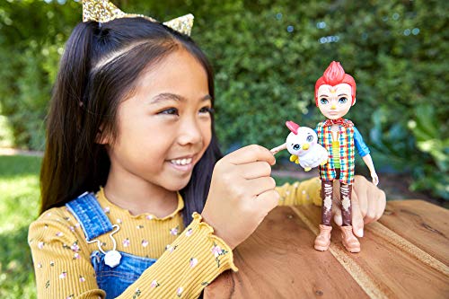 Enchantimals-Redward Rooster Muñeca con Mascota Cluck, multicolor (Mattel GJX39) Enchantimals-Redward Rooster Muñeca con Mascota Cluck, multicolor (Mattel GJX39)