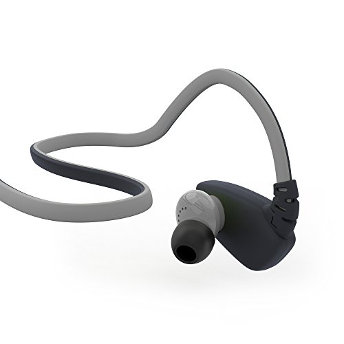 Energy Sistem Earphones Sport 3 Bluetooth (Auriculares inalambricos, Bluetooth, APTX, Secure-Fit, IPX4, Control Talk) Silver