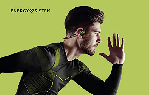 Energy Sistem Earphones Sport 3 Bluetooth (Auriculares inalambricos, Bluetooth, APTX, Secure-Fit, IPX4, Control Talk) Silver