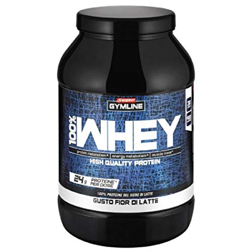 Enervit Gymline Muscle 100% Whey Proteine Concentrate Integratore Latte 900 g