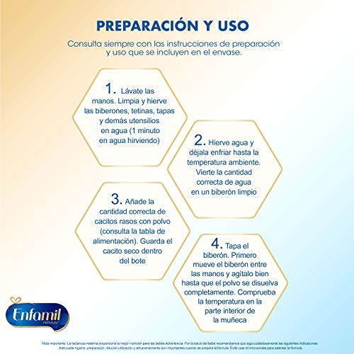 Enfamil Premium A.R.1 - Leche infantil anti regurgitación para bebés lactantes de 0 a 6 meses de edad Enfamil Premium A.R.1 - Leche infantil anti regurgitación para bebés lactantes de 0 a 6 meses de edad