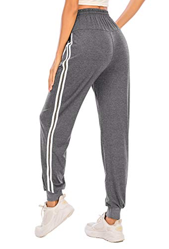 Enjoyoself Pantalón Chándal Mujer Deporte para Yoga Running Fitness Jogging Danza Largo Grandes Deportivos Pijama de Interior Largos Casuale