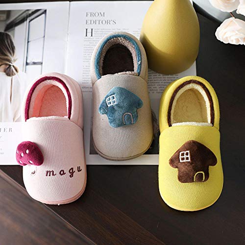 ENLAZY Zapatillas de casa de algodón cálido de Setas para niños Zapatillas de Espuma viscoelástica Zapatillas de casa Forradas de Felpa con Felpa de Lana borrosa,Bright Yellow,150cm ENLAZY Zapatillas de casa de algodón cálido de Setas para niños Zapatillas de Espuma viscoelástica Zapatillas de casa Forradas de Felpa con Felpa de Lana borrosa,Bright Yellow,150cm