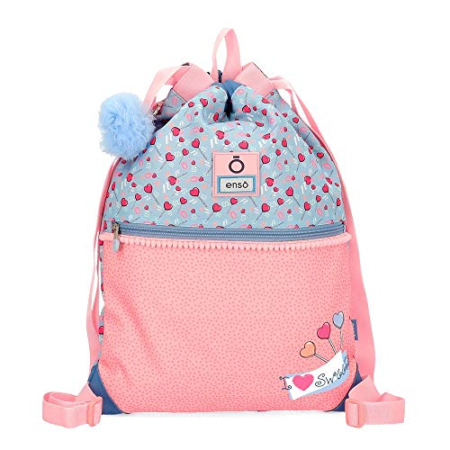 Enso I love sweets mochila Saco Multicolor 35x46 cms Poliéster Enso I love sweets mochila Saco Multicolor 35x46 cms Poliéster