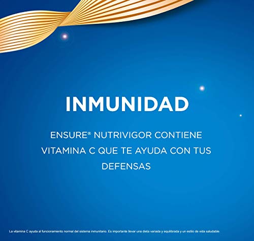 Ensure Pack de 2 NutriVigor Complemento Alimenticio con Proteínas, Vitaminas y Minerales, Sabor Vainilla - 850 gr + 400 gr