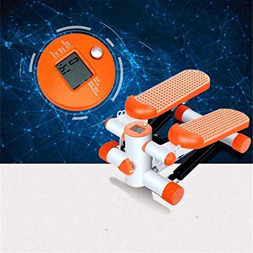 Entrenador de bicicletas Stepper Hogar Sport Stepper Air Stepper Ajustable Twist Ejercicio Máquina Ejercicio El mejor equipo de entrenamiento para Exer Integral (Color: naranja Tamaño: Tamaño casual)