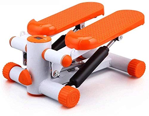 Entrenador de bicicletas Stepper Hogar Sport Stepper Air Stepper Ajustable Twist Ejercicio Máquina Ejercicio El mejor equipo de entrenamiento para Exer Integral (Color: naranja Tamaño: Tamaño casual)