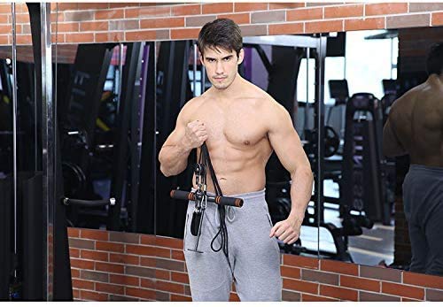 Entrenador de muñeca de antebrazo, ejercitador de Fuerza de Brazo, Equipo de Entrenamiento Corporal con Sistema de polea Resistente para Tirantes, rizos de bíceps, Extensiones de tríceps Entrenador de muñeca de antebrazo, ejercitador de Fuerza de Brazo, Equipo de Entrenamiento Corporal con Sistema de polea Resistente para Tirantes, rizos de bíceps, Extensiones de tríceps