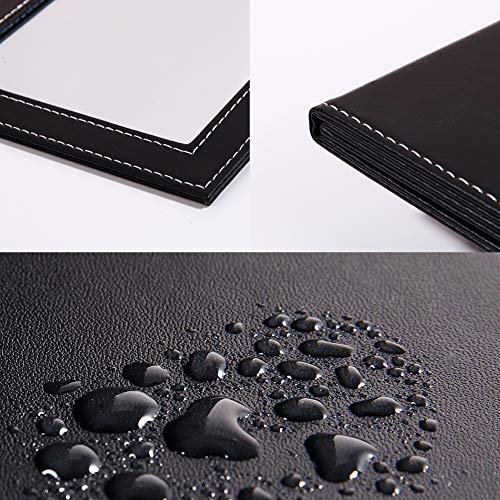 Eono by Amazon - Espejo Portátil de Maquillaje, Regalo Espejo Plegable de Viaje Pequeño de Escritorio Cuero PU, Espejos de Mano para maquillaje Fácil de Transportar para Viajar Eono by Amazon - Espejo Portátil de Maquillaje, Regalo Espejo Plegable de Viaje Pequeño de Escritorio Cuero PU, Espejos de Mano para maquillaje Fácil de Transportar para Viajar