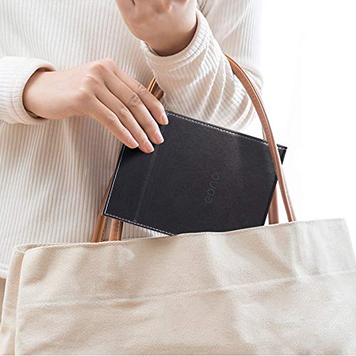 Eono by Amazon - Espejo Portátil de Maquillaje, Regalo Espejo Plegable de Viaje Pequeño de Escritorio Cuero PU, Espejos de Mano para maquillaje Fácil de Transportar para Viajar Eono by Amazon - Espejo Portátil de Maquillaje, Regalo Espejo Plegable de Viaje Pequeño de Escritorio Cuero PU, Espejos de Mano para maquillaje Fácil de Transportar para Viajar