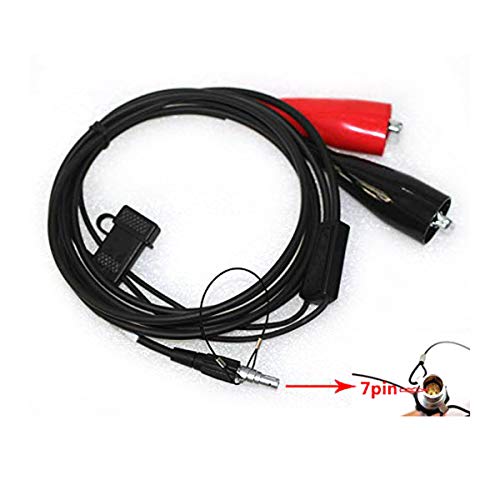 Eonvic Cable de alimentación de 7 pines de 12 V para Trimble GPS 5700 5800 R7 R6 R8 4700 4800 (repuesto 46125-20) Geodímetro GPS de estación total