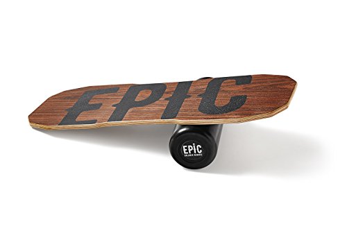 Epic Dark Oak Balance Board - Balance Trainer - Epic Balanceboards