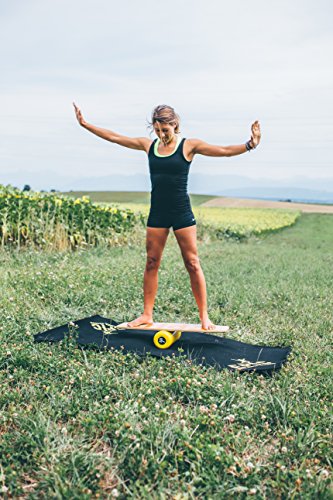 Epic Dark Oak Balance Board - Balance Trainer - Epic Balanceboards