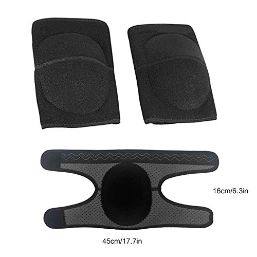 EQLEF Rodilleras Deportivas Dance Adult Ajustable, Suave Esponja Acolchada Yoga Rodilla Protectora Rodilleras Antideslizantes para Mujer y Hombre - 1 par EQLEF Rodilleras Deportivas Dance Adult Ajustable, Suave Esponja Acolchada Yoga Rodilla Protectora Rodilleras Antideslizantes para Mujer y Hombre - 1 par