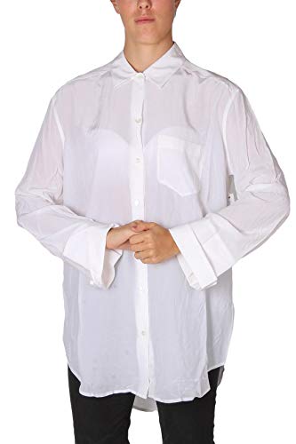 Equipment Camisa clásica Coco con bolsillo blanco M