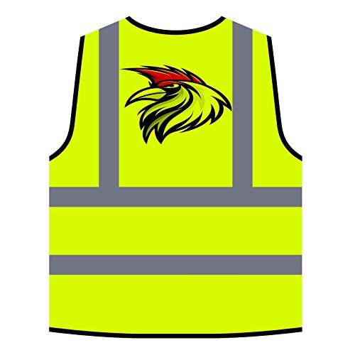 Equipo de logotipo de Rooster Sports Chaqueta de seguridad amarillo personalizado de alta visibilidad v611v Equipo de logotipo de Rooster Sports Chaqueta de seguridad amarillo personalizado de alta visibilidad v611v