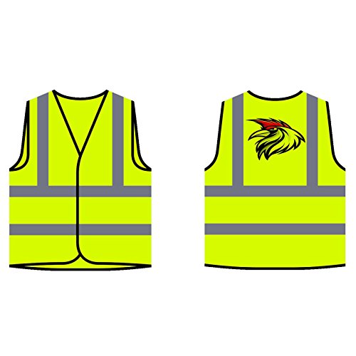 Equipo de logotipo de Rooster Sports Chaqueta de seguridad amarillo personalizado de alta visibilidad v611v Equipo de logotipo de Rooster Sports Chaqueta de seguridad amarillo personalizado de alta visibilidad v611v