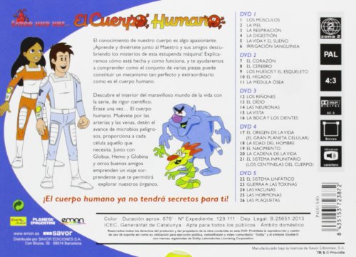 Erase Una Vez el Cuerpo Humano - Maleta 2012 (5 DVDs)