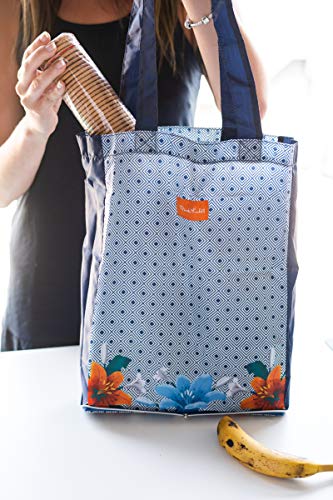 Erik - Bolsa de la Compra Plegable Frida Kahlo, Multicolor