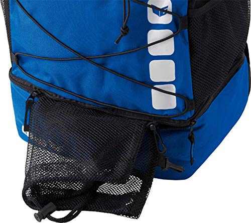 Erima GmbH 723340 Mochila Multifunción con Compartimento Inferior, Unisex, New Royal/Negro, 1