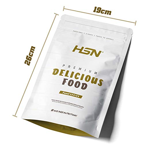 Eritritol de HSN | ¡La Mejor Alternativa al Azúcar! | Edulcorante Natural Bajo en Calorías | Endulzante para Recetas Fitness | Vegano, Sin Gluten, Sin Lactosa, En Polvo, 500 gr