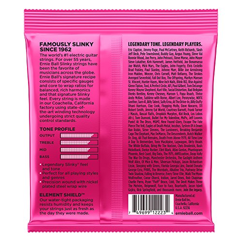 Ernie Ball 2223 - Juego de cuerdas para guitarras eléctricas Ernie Ball 2223 - Juego de cuerdas para guitarras eléctricas